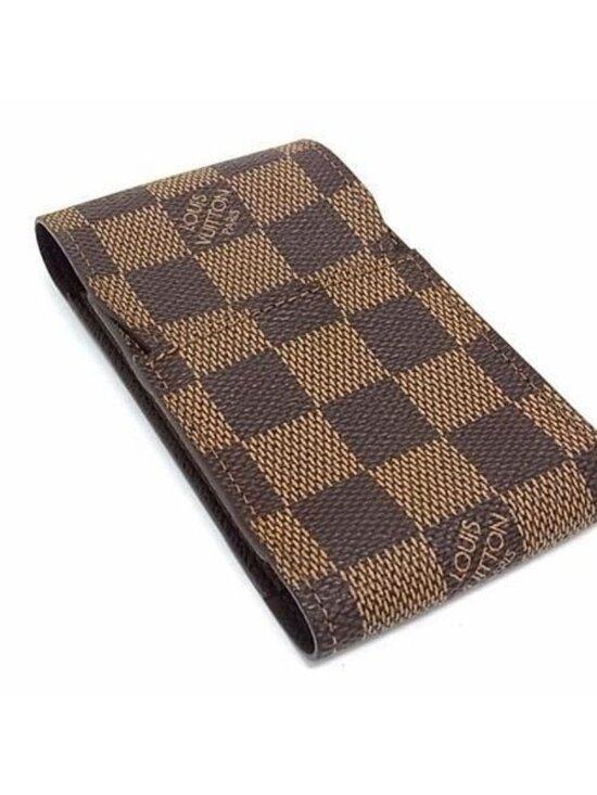 Louis Vuitton Damier Etuit Cigarette Case Brown Ay8267
